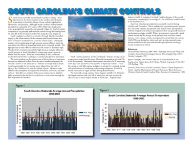 SOUTH CAROLINA’S CLIMATE CONTROLS  Michael Foster S