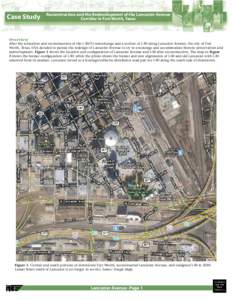 Case Study  Reconstruction and the Redevelopment of the Lancaster Avenue Corridor in Fort Worth, Texas  Overview