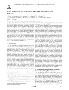 Ozone depletion / Ozone / Polar vortex / Vortex / Environment / Meteorology / Chemistry