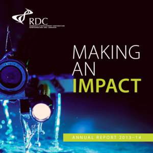 making An IMPACT Annual Report 2013–14  Table