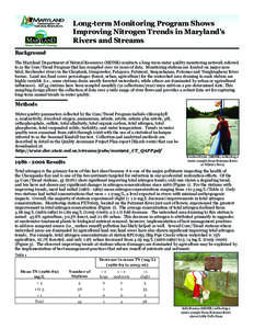 Chesapeake Bay Watershed / Patuxent River / Maryland Department of Natural Resources / Potomac River / Maryland / Youghiogheny River / Geography of the United States / Geography of Pennsylvania / Southern United States