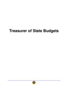Treasurer of State Budgets  1 Iowa Budget Report[removed]Adjusted)