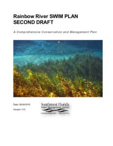 Rainbow River SWIM PLAN SECOND DRAFT A Comprehensive Conservation and Management Plan Date: Version 110