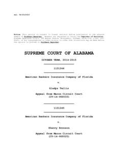 rel: Notice: This opinion is subject to formal revision before publication in the advance sheets of Southern Reporter. Readers are requested to notify the Reporter of Decisions, Alabama Appellate Courts, 300 