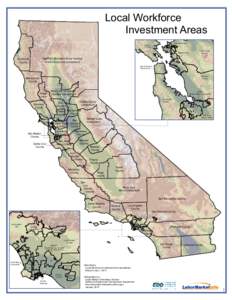 Local Workforce Investment Areas Richmond City Marin County