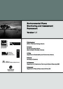 Environmental Flows Monitoring and Assessment Framework Version 1.1  P. Cottingham