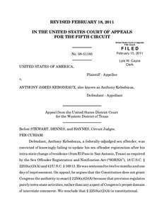 History of the United States / Sex laws / United States Constitution / United States v. Comstock / Commerce Clause / Article One of the United States Constitution / Jacob Wetterling Crimes Against Children and Sexually Violent Offender Registration Act / Necessary and Proper Clause / Enumerated powers / Government / Sex offender registration / Law