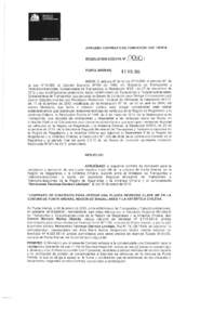 APRUEBA CONTRATO DE CO NCESiÓN QUE INDI CA.  RESOLUCiÓN EXENTA N° PUNTA ARENAS ,