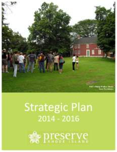 PRI’s Philip Walker House East Providence Strategic Plan[removed]