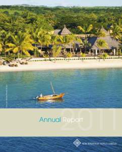 Trou aux Biches Resort & Spa  annual report NEW MAURITIUS HOTELS LIMITED