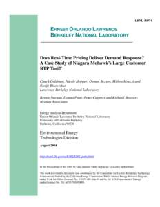 Electric power distribution / Demand response / Electrical grid / Pricing / Load management / Electricity market / Time-based pricing / Electricity pricing / Peak demand / Electric power / Energy / Electromagnetism