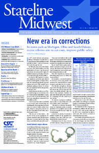Stateline Midwest Vo l. 2 3 , No. 2 • Fe b ru ar y[removed]THE MIDWESTERN OFFICE OF THE COUNCIL OF STATE GOVERNMENTS