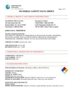 Page 1 of 7  MATERIAL SAFETY DATA SHEET