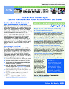 Matter / Chemistry / Environment / Indoor air quality / Health effects of radon / Radon mitigation / Building biology / Radon / Soil contamination