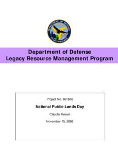Microsoft Word - Legacy Final Report 2006_Due _Nov_15.doc
