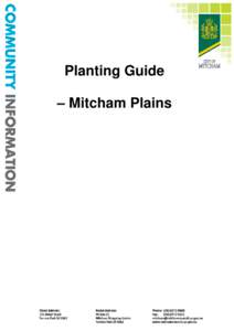 Microsoft Word - Planting Guide - Mitcham Plains - No 33