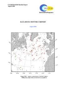 E-SURFMAR DB Monthly Report August 2006 DATA BUOYS MONTHLY REPORT August 2006