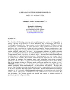 Molecular biology / Agronomy / Molecular genetics / R gene / Disease resistance in fruit and vegetables / RNA interference / Genetic linkage / Plant breeding / Gene / Biology / Genetics / Classical genetics