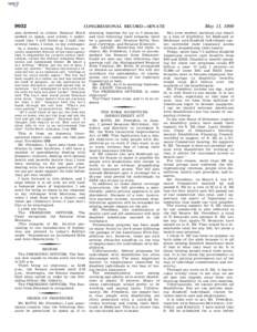 9032  also deferred to others. Senator MACK needed to speak, and others. I understand that. I will finish up. I said that several times, I think, to my colleague. On a Sunday morning Paul Doramus, recently appointed dire