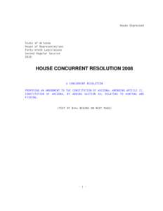 Concurrent resolution / Arizona / Politics / Law / Outline of Arizona / Tennessee State Constitution / Government / James Madison / United States Constitution