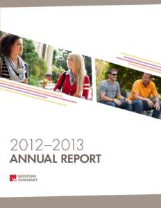 2012–2013  Annual Report A Year of Celebration