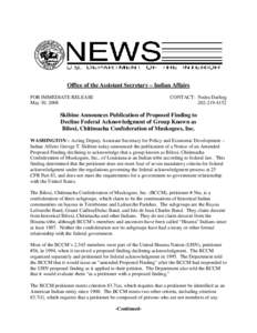 Houma people / Federally recognized tribes / United States / Petitioner / Biloxi /  Mississippi / History of North America / Indigenous peoples of the Americas / Indigenous peoples of the Southeastern Woodlands / Chitimacha / Isle de Jean Charles