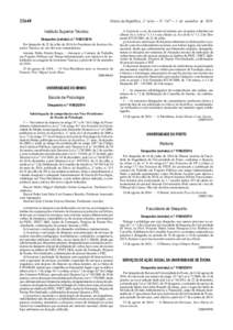 Diário da República, 2.ª série — N.º 167 — 1 de setembro de 2014 Instituto Superior Técnico Despacho (extrato) n.º 