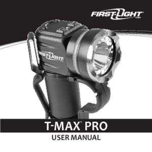 T-MAX PRO ™ USER MANUAL  TABLE OF CONTENTS