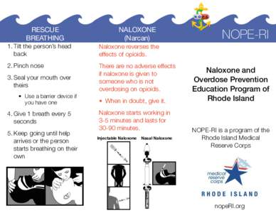 RESCUE  BREATHING NALOXONE