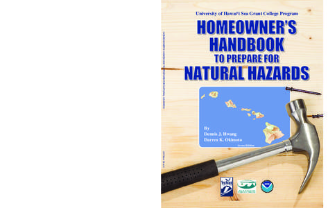 University of Hawaiÿi Sea Grant College Program  HURRICANES HOMEOWNER’S HANDBOOK TO PREPARE FOR NATURAL HAZARDS