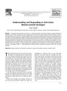 Health / Abortion / Sexual health / Support for the legalization of abortion / Opposition to the legalization of abortion / Abortion in the United States / David Reardon / The Silent Scream / Reproductive rights / Abortion debate / Medicine / Human reproduction