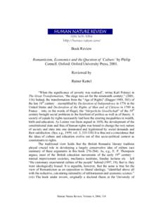 Political economy / Rainer Kattel / Academia / The Great Transformation / Development economics / Thomas Robert Malthus / Karl Polanyi / Social science / Romanticism / Economics / Economic theories / Hungarian people