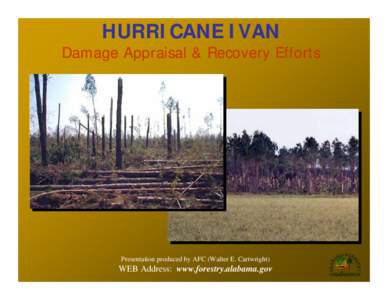 HURRICANE IVAN, Damage Apprailal and Recovery Efforts