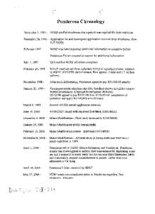 c-­ Ponderosa Chronology November 5, [removed]NDEP notified Ponderosa that a permit was required for their activities