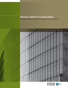 Working Together for Sustainability:  The RMI-BOMA Guide for Landlords and Tenants About Us BOMA International