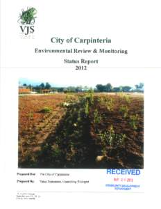 VIS lr ) 0( (\t r \\tt 1\( City of Carpinteria Environmental Review & Monitoring