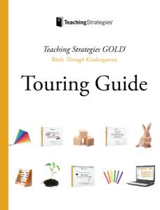 Teaching Strategies GOLD® Birth Through Kindergarten Touring Guide  Contents