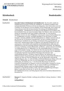 Regierungsbezirk Unterfranken Miltenberg Kleinheubach