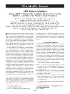 Diets / Lipids / Food science / Cardiology / Healthy diet / Saturated fat / High-density lipoprotein / Low-carbohydrate diet / Cholesterol / Health / Nutrition / Medicine