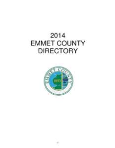 2014 EMMET COUNTY DIRECTORY -1-
