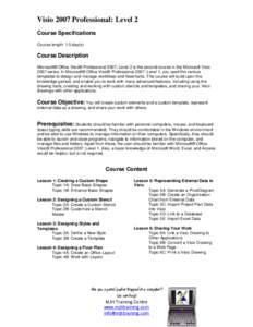 Microsoft Word - visio2007level2.doc