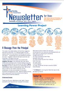 HF Newsletter week 9 Term