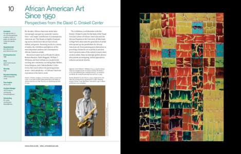 10  African American Art Since 1950 Perspectives from the David C. Driskell Center