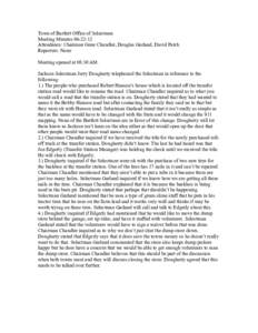 Board of selectmen / Local government in Massachusetts / Local government in New Hampshire / Local government in Rhode Island / Chandler Bing / Garland /  Texas / State governments of the United States / New England / Local government in the United States