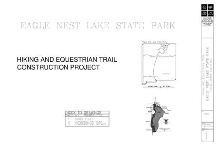 HIKING AND EQUESTRIAN TRAIL CONSTRUCTION PROJECT EAGLE NEST LAKE STATE PARK 0