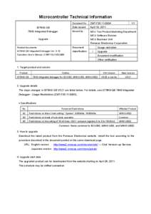 ZMT-F35Microcontroller Technical Information ID78K0-QB