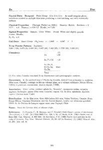 Economic geology / Ore / Sphalerite / Galena / Zinc / Chemistry / Matter / Sulfide minerals