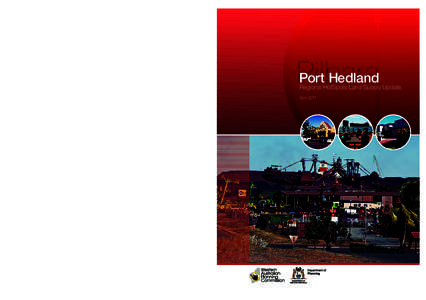 Port Hedland Regional HotSpots Land Supply Update April 2011  Port Hedland