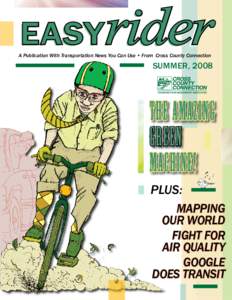 rider  EASY A Publication With Transportation News You Can Use • From Cross County Connection
