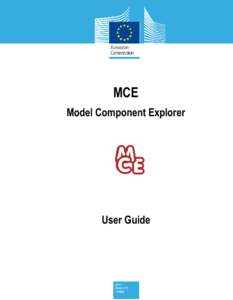 MCE Model Component Explorer User Guide  Release